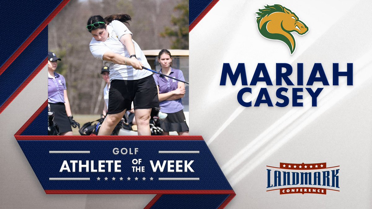 LandmarkConf's tweet photo. @marywoodpacers #LandmarkGOLF Athlete of the Week
W: Mariah Casey
⛳️ https://t.co/FOQgwhHR6b
#MakeYourMark // #D3Golf https://t.co/WFDkgJDT0a