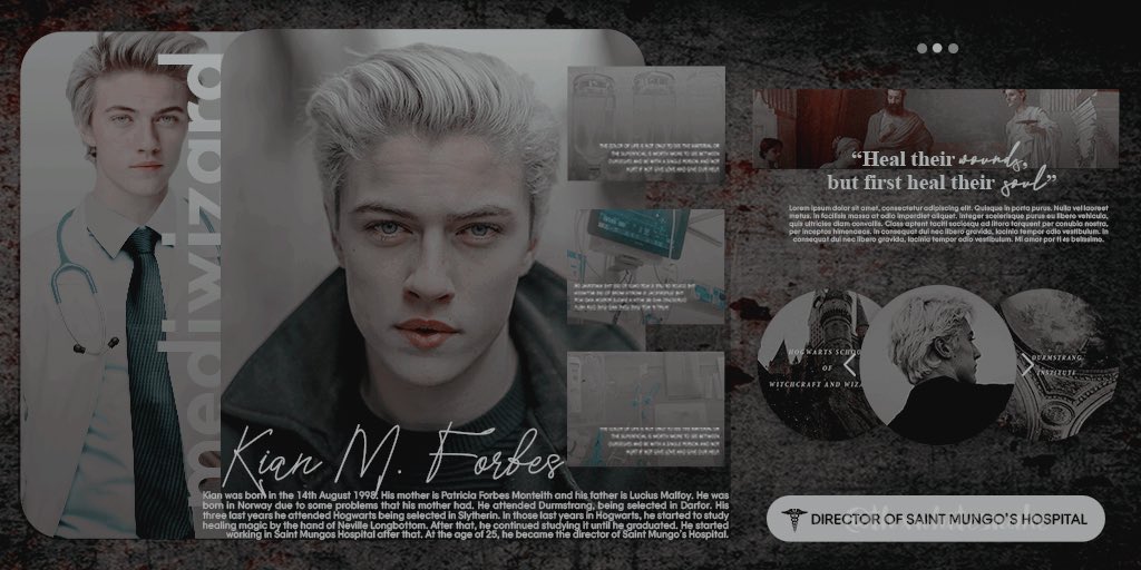 ┏━━━━  𝗞𝗜𝗔𝗡 𝗠. 𝗙𝗢𝗥𝗕𝗘𝗦 ⌡ ˊˎ˗

        ❏ ；sᴀɪɴᴛ ᴍᴜɴɢᴏ’s ᴅɪʀᴇᴄᴛᴏʀ
        ❏ ；ᴇx﹣sʟʏᴛʜᴇʀɪɴ﹠ᴅᴀʀғᴏʀ
        ❏ ；₂₂ ʏᴇᴀʀs ﹙ ᴀᴜ ₂₅ ﹚

˗`⎛ʀᴛ ⤸ + ᴍɢ ♡ ?

❛━ Declare the past, diagnose the present, foretell the future.❜