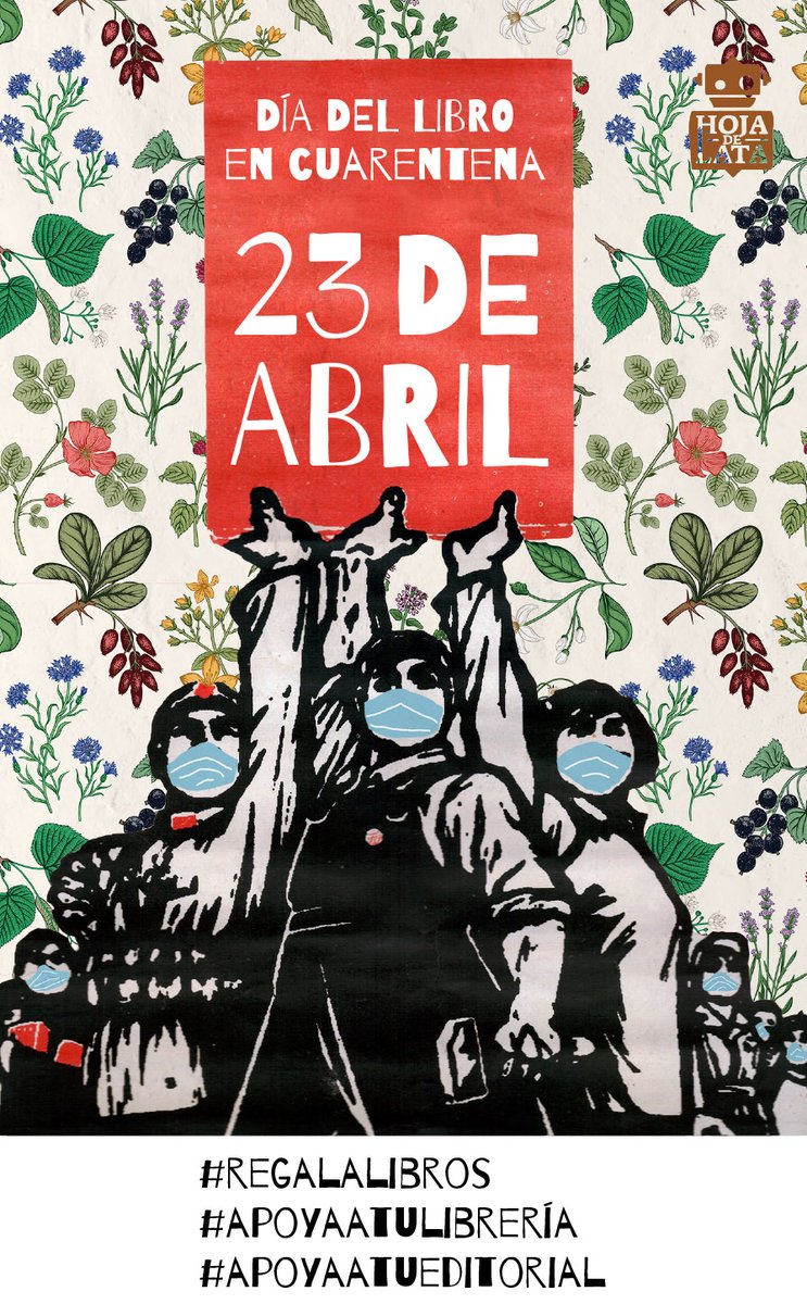 HojadLata's tweet photo. La fracción Tacitas de Té de @HojadLata también celebra este #DíadelLibro en cuarentena.
#Regalalibros
#Apoyaatulibrería
#Apoyaatueditorial https://t.co/5zbMm1rMvI