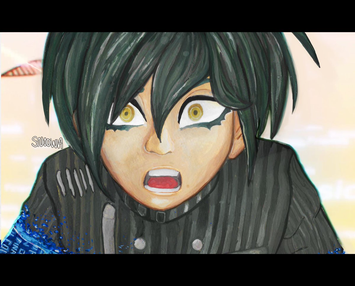 snoowva's tweet photo. shuichi saihara redraw #danganronpav3 #danganronpa #shuichisaihara https://t.co/t5lFaCL7RM