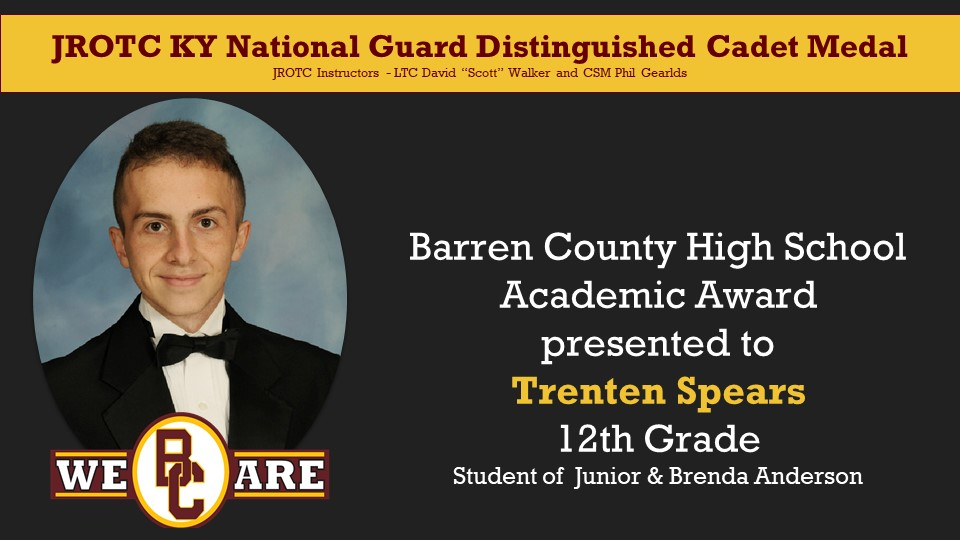 barrenschools's tweet photo. Congratulations to BCHS JROTC Academic Award Winners! #WeareBC #WhereOpportunitiesCreateSuccess https://t.co/JEgNU3Skn3