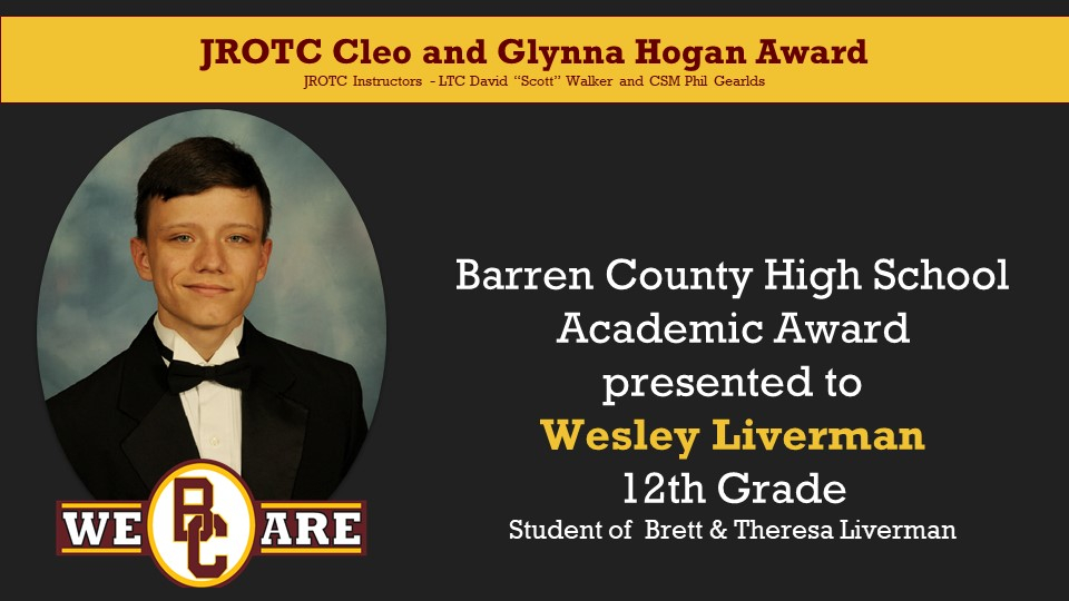 barrenschools's tweet photo. Congratulations to BCHS JROTC Academic Award Winners! #WeareBC #WhereOpportunitiesCreateSuccess https://t.co/kifkjRy6DP