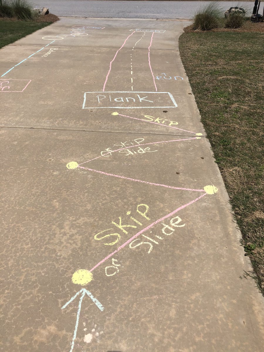 Fun day for sidewalk chalk obstacle course!  Now let’s see yours:)  <a href="/FutralWolfPack/">FutralRoadElementary</a>       Check out the video on our YouTube channel: youtu.be/s_FwYyJlaus