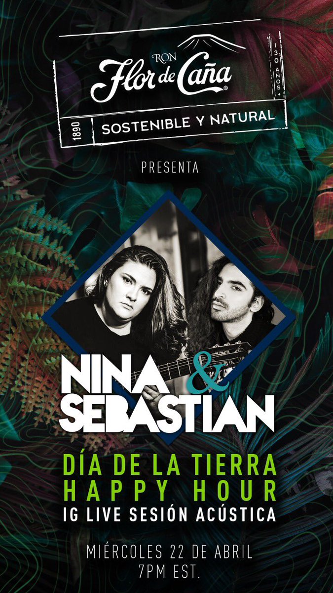 Este miércoles 22 de Abril vamos a estar Live en nuestro Instagram con <a href="/flordecana/">Flor de Caña</a> No se lo pierdan! 5pm Nicaragua 7pm Miami