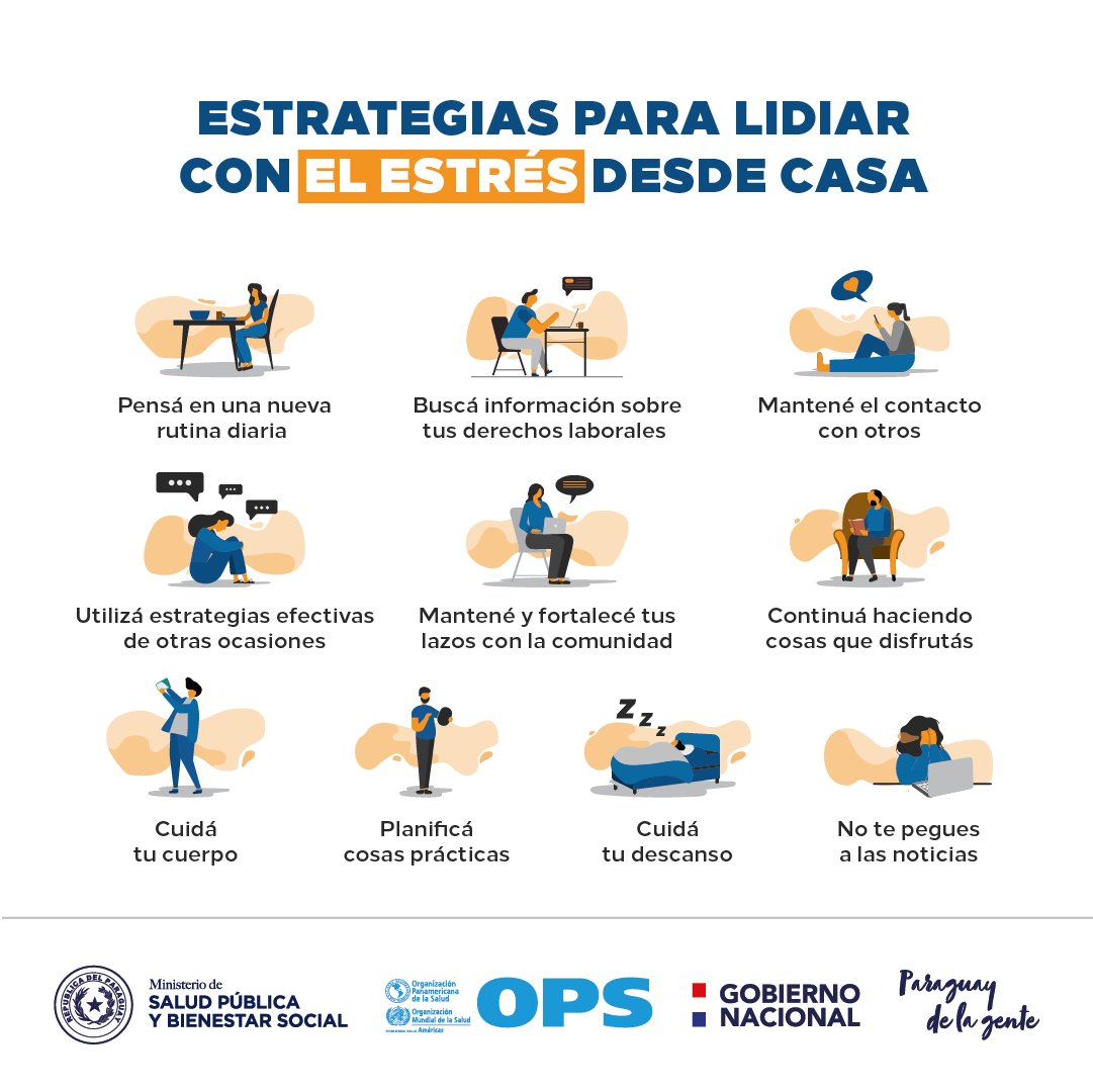 msaludpy's tweet photo. El #COVID19 nos obliga a modificar nuestros hábitos y esto nos puede generar estrés

👉🏽¿Qué podemos hacer al respecto?

Leer ➕ https://t.co/boMfGKFRXw https://t.co/UaCVsT5QOX