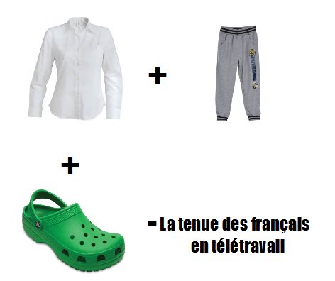 kinosa_mtp's tweet photo. Qui dit nouvelle stagiaire pendant le confinement dit forcément télétravail. The Winner's Juice sort donc sa plus belle chemise et ses plus beaux chaussons pour accueillir Marylou ! 😂🧦 https://t.co/fNfNrwhljV