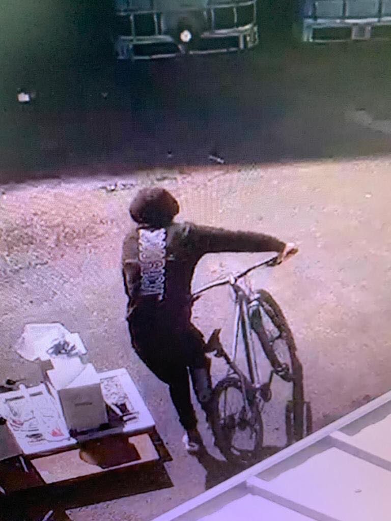 .<a href="/LongbridgeWMP/">Longbridge Police</a> do you know this lad his stolen a bike of a frontline worker . Seen riding it around Leominster Walk