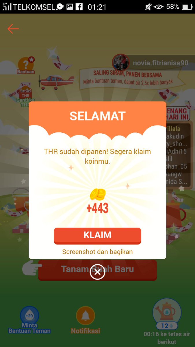trian_niza's tweet photo. @ShopeeID #ShopeeTanamTHR10M 
Esmeralda melaporkan https://t.co/xDnCRbxRG7