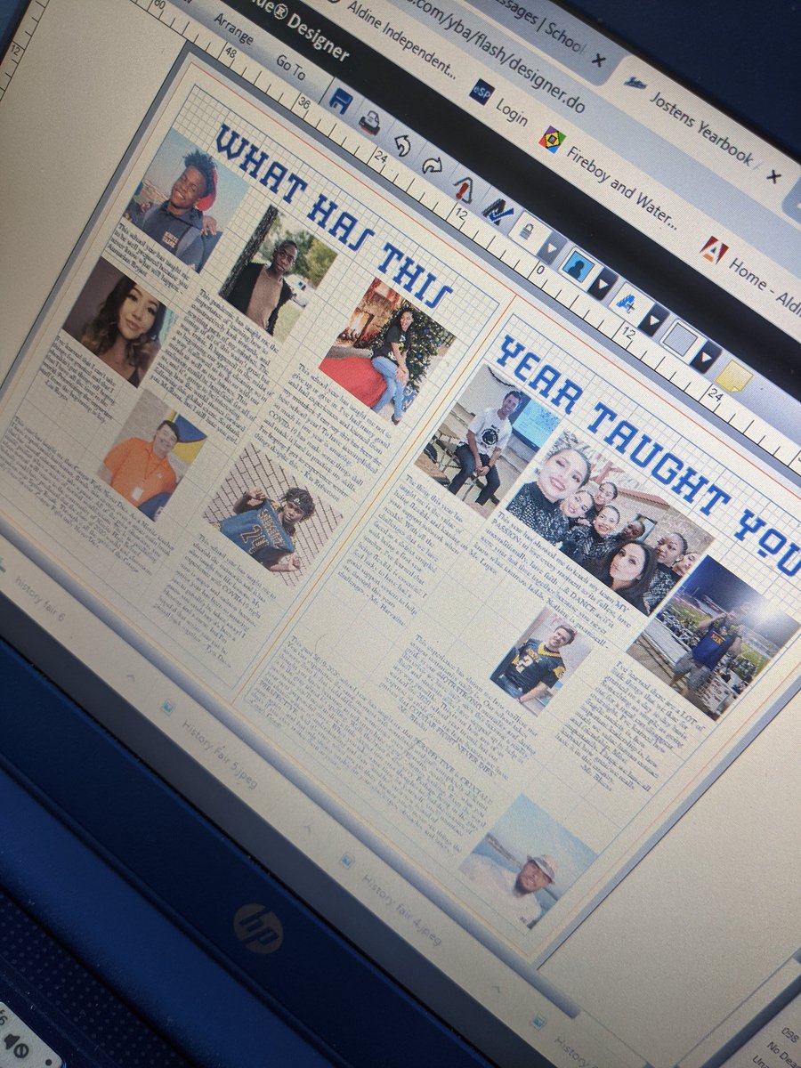 Nimitz_YB's tweet photo. Yearbook sneak peek part 2. Again, thank you to everyone who helped us out by giving us a statement about what this year taught you! @Aumarian3 @tyra_davis2020 @Rey_lia_ @wavikey @IHarvatine @Nimitz_Angels @chrisceaser23 @Nimitz_StuCo @NimitzHistory https://t.co/fBLBCqBWd9
