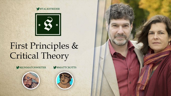 mattcrotts's tweet photo. Join @jonmatoswriter and I tonight on @TalkStrider
 7pm EST, as we chat about:

~ First principles
~ Critical theory

… and more!

https://t.co/8mHudSrAmG https://t.co/8i7XJvQ9vu
