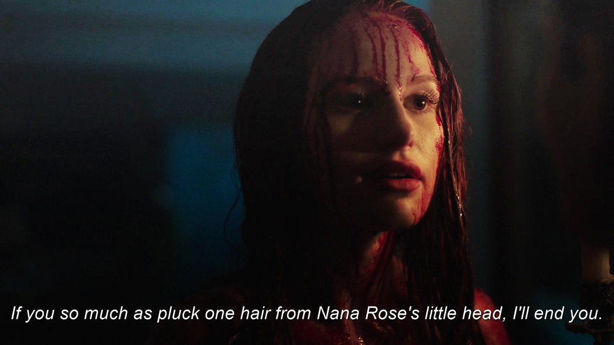 she's the only one who takes care of nana rose from the beginning.