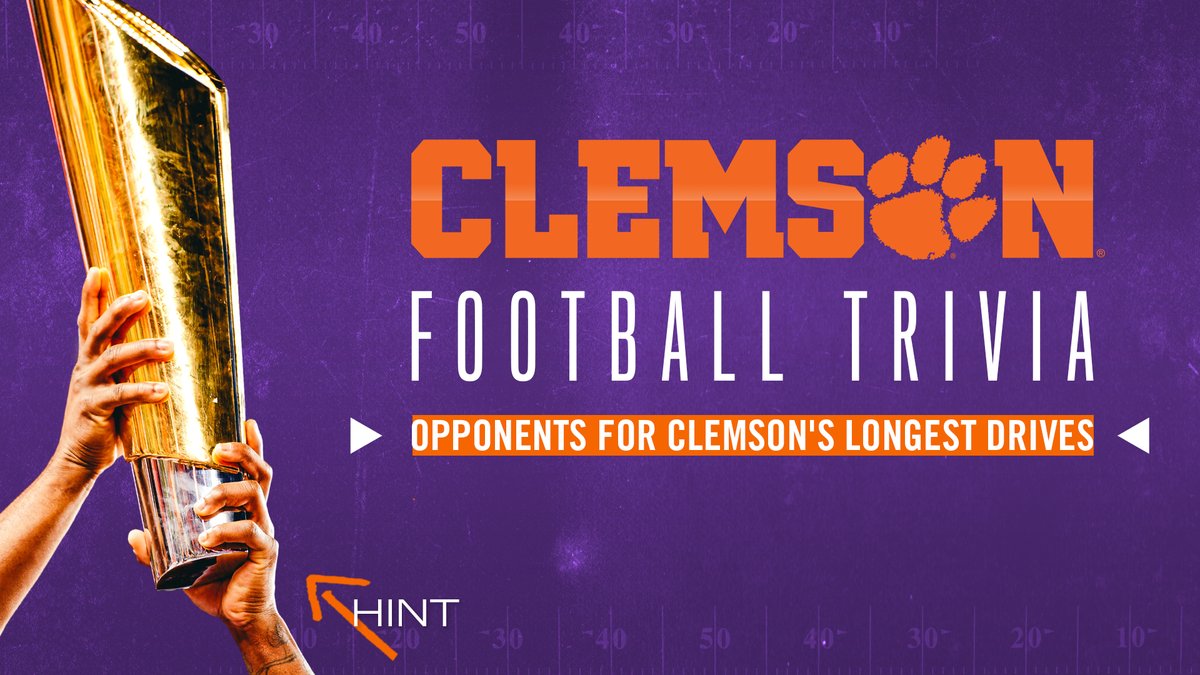 Clemson Athletics tweet media