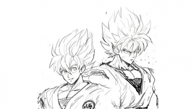 Personnages de l'univers DRAGONBALL dessinés par Yusuke Murata (OnePunchMan, Eyeshield21...)