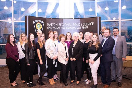 HaltonPolice's tweet photo. #NVW2020 This week in April, we typically have an event to recognize &amp; appreciate the contributions of our volunteers. Next year we will gather again!This year we have 27 volunteers who have served Halton for 5 years! Thank you &amp; congratulations!(old pics)^rj https://t.co/XcRoywK5kW