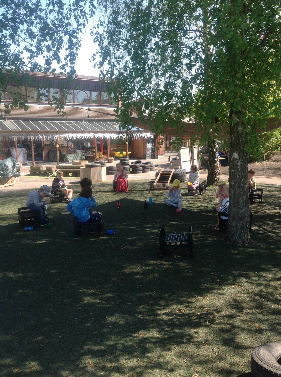 HeadCkis's tweet photo. We have enjoyed exploring our space theme at CKIS today! We have been busy building space rockets outside and creating 2D shape pictures. We also enjoyed our picnic lunch outside. Sending love to you all! 🌈 https://t.co/IsvXUH8YIx
