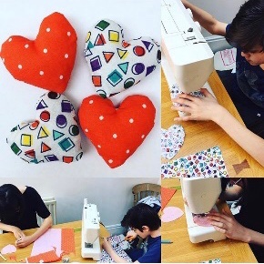 HowdenSchool's tweet photo. Following on from our Tweet on Friday, Mrs Morris has sent us the instructions for making the headbands, hearts and drawstring scrub bags. We will post the instructions on the website tomorrow if you’d like to get involved #happystitching https://t.co/xfSwrPP93b