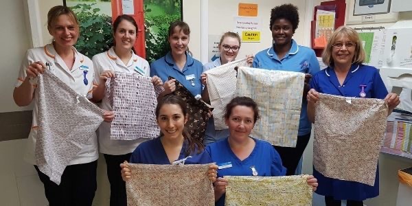 HowdenSchool's tweet photo. Following on from our Tweet on Friday, Mrs Morris has sent us the instructions for making the headbands, hearts and drawstring scrub bags. We will post the instructions on the website tomorrow if you’d like to get involved #happystitching https://t.co/xfSwrPP93b