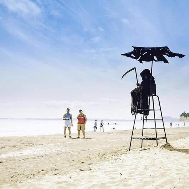 Guess the beach will have to wait a while longer..