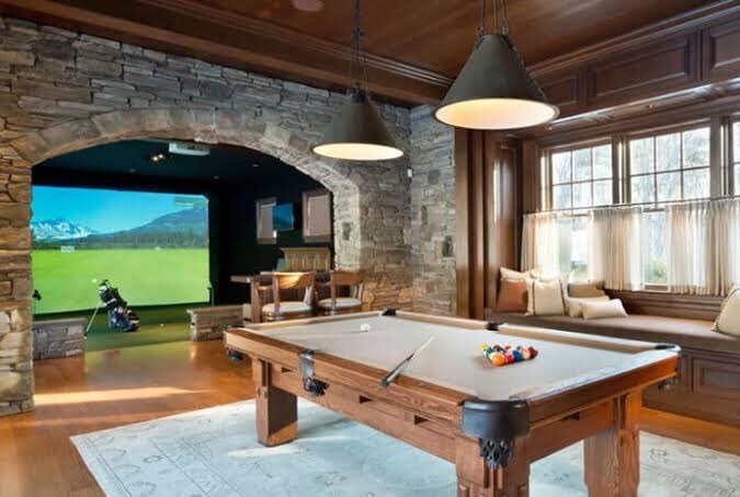 15. The ideal game room?