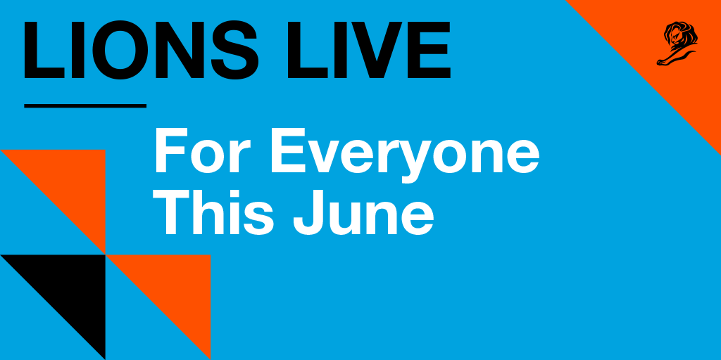 Cannes_Lions's tweet photo. Introducing #LionsLive!

A digital learning, inspiration and networking experiencing for the global creative community.

Find out more about Lions Live here: https://t.co/5Sc0twEa5r https://t.co/HmvWMP5Ehy
