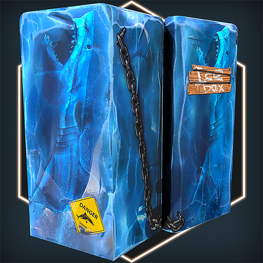 Unnamed331's tweet photo. Hi, guys! After a short break, I made a new skin on the Fridge, a frozen ice cube with a shark inside :3🦈🧊🧊
______________
SHARKBOX
https://t.co/XmGXOmiym1
@playrust 
#rust #sharkbox #icecube #decapitator https://t.co/ltkeuSN4S4