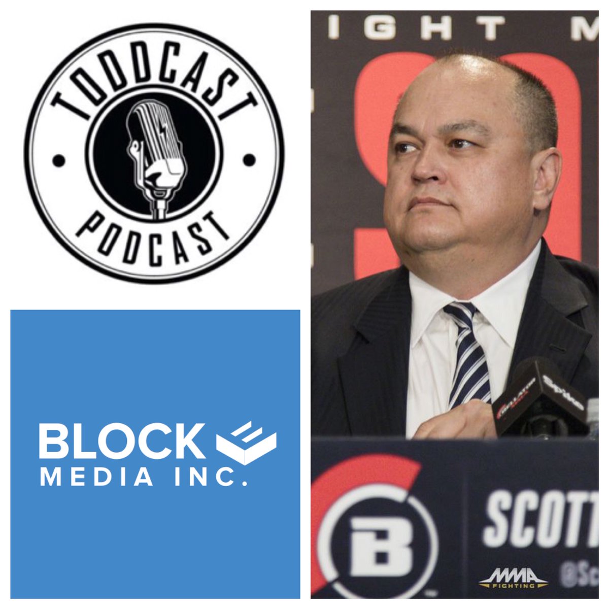 TODDCastPodcast's tweet photo. #Fight fans! #BellatorMMA president Scott Coker called up to be a guest of #podcast 104! Tag another #MMA fan. https://t.co/gT6ZwlJ5jE
* #BlockEMedia @gilby_93 powers sporting guest visits! https://t.co/tDXj8Le4Lv