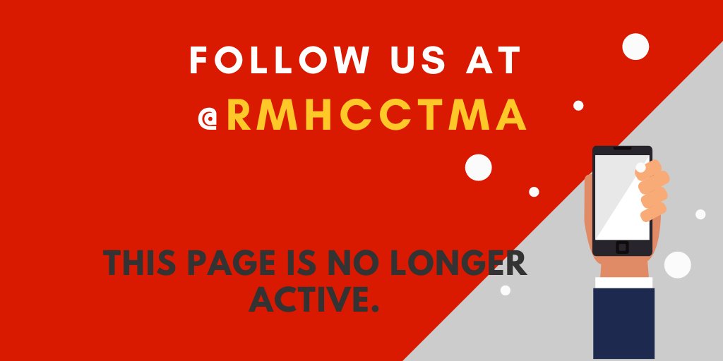 Please follow us <a href="/rmhcctma/">RMHC of CT and Western MA</a>! This page will no longer be used to post news, updates, or photos about our House activities. We don't want you to miss anything, so go follow our new page!
