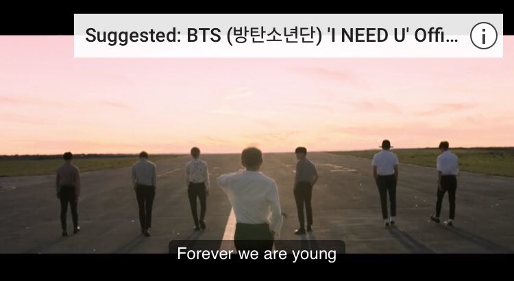 1st pic is Young Forever where the friends are together. The last two pics are from Fake Love. Things are a bit different. For one thing, it looks like they joined a cult. They do this in more videos and idk why.
