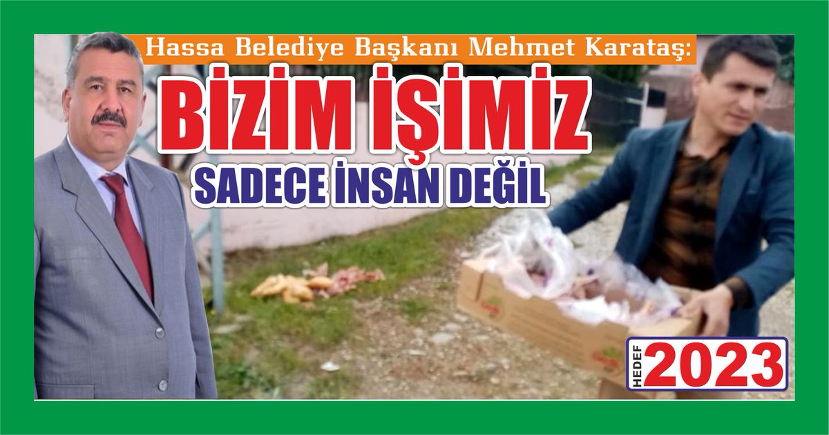 Detaylar: facebook.com/16144086555120…
Hassa Belediye Başkanı Mehmet Karataş, Hassa'da bulunan hayvanların yemesi için ilçenin çeşitli noktalarına gıda bıraktırdı. @ISMAIL_SARAC #MehmetKarataş #HassaBelediyesi