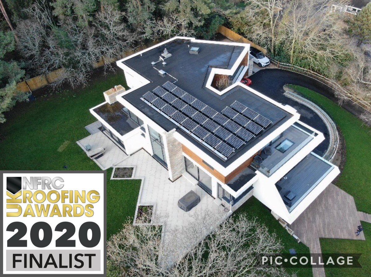 roofing_eclipse's tweet photo. Great to have some positive news in these unprecedented times . We are absolutely thrilled to be category finalist once again at this years NFRC UK Roofing Awards 2020 ! Big thank you to all involved in this project . M.P Sturgess Building &amp; Brickwork Ltd . #RA2020 @SopremaUK https://t.co/vWwNVUxXSR