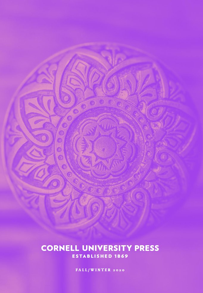 Next up today we have the  #Fall2020 catalog from  @CornellPress:  https://issuu.com/cornelluniversitypress/docs/fw20_issuu