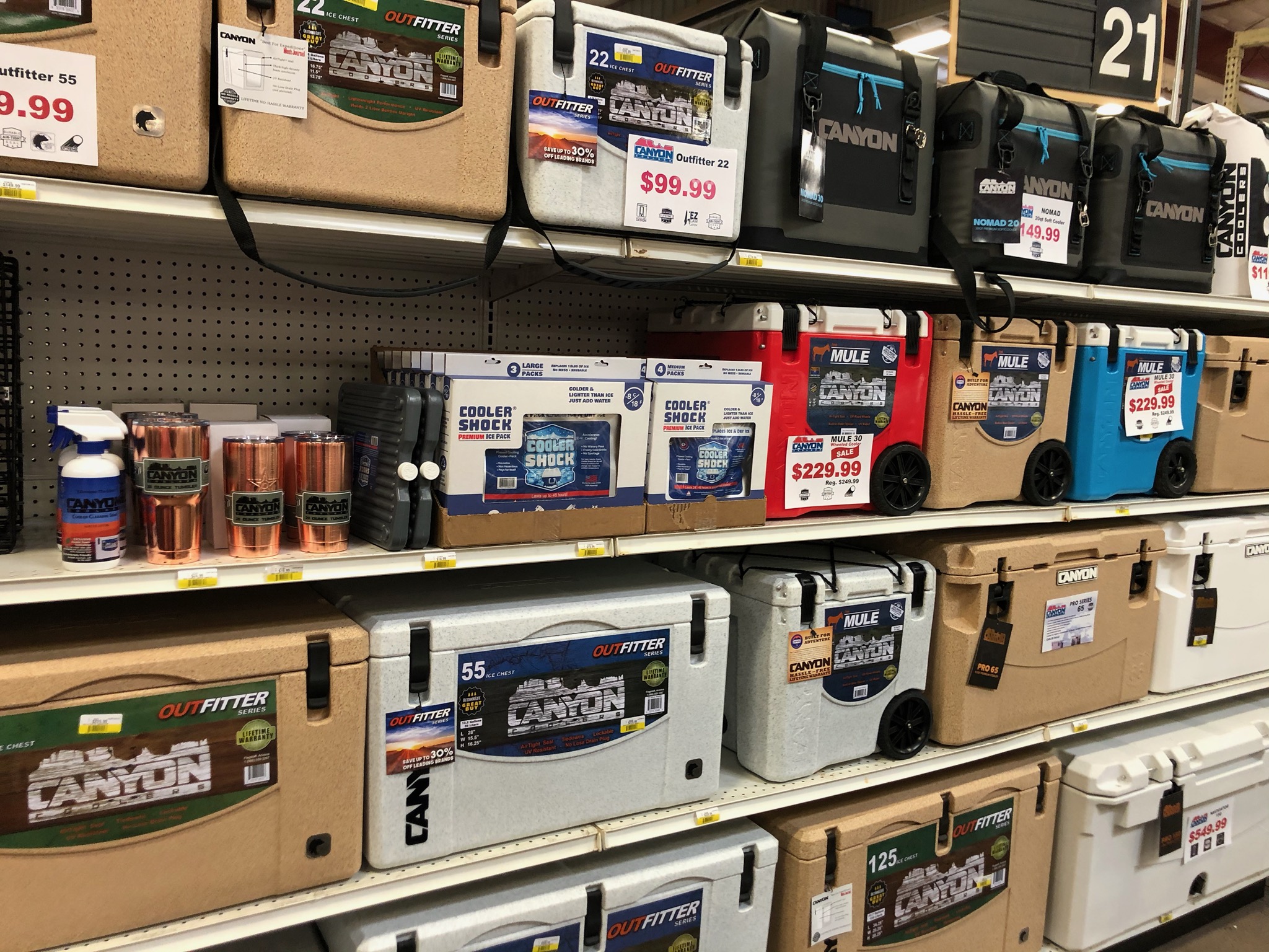 Cooler Shock on Twitter "Check out this placement at Ace Hardware. 👏
