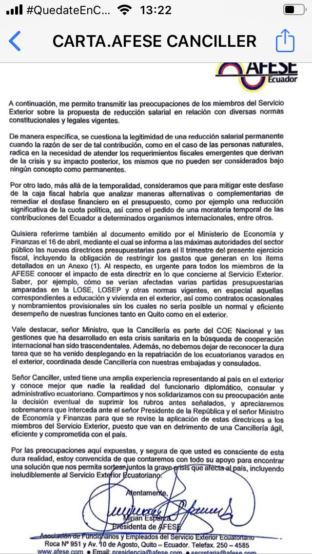 brisipin's tweet photo. Ejemplo a seguir: #Uruguay CESA a todos los funcionarios diplomáticos de la “CUOTA POLÍTICA”, solo se necesitan los funcionarios de carrera, no a enchufados vividores. #AFESE se pronuncia👇Basta de mantener inútiles prescindibles. @Lenin @ottosonnenh #FueraMantenidosGob 🇪🇨❤️ https://t.co/F7uWtHmRKc