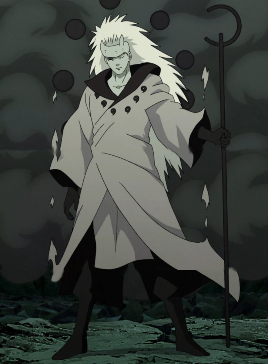 Madara UchihaMadara’s is less about abilities but more about progression each progression for his ocular prowess he achieved through some connection to another. It's said that he awakens his Sharingan cause friendship with Hashirama and its said he awakened Eternal Mangekyo..