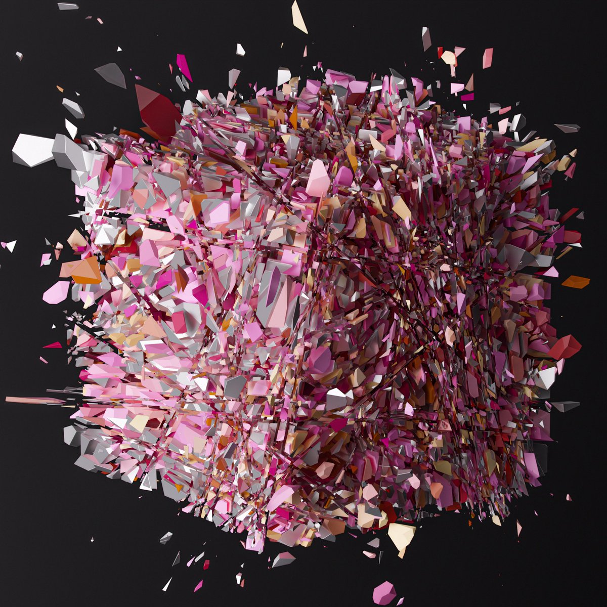 crystalboxes's tweet photo. Sliced up #blender #houdini #b3d #generativeArt #everyday https://t.co/0wdD52qvP7