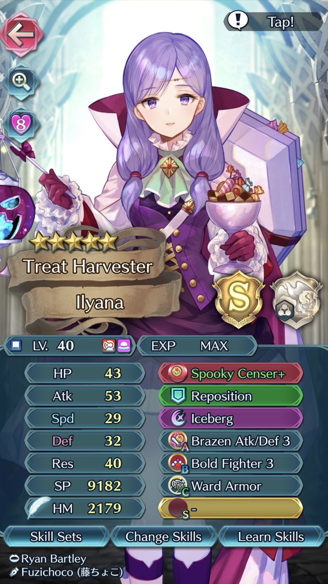 Path of RadianceMy favorite game in the series, and I hope the dedication to these 4 shows it. My favorite Ike alt is on my main Earth team, Soren and Sigrun are both high priority merge projects, and Ilyana is a hard hitting tanking armor mage.   #FEH   #FireEmblem30th