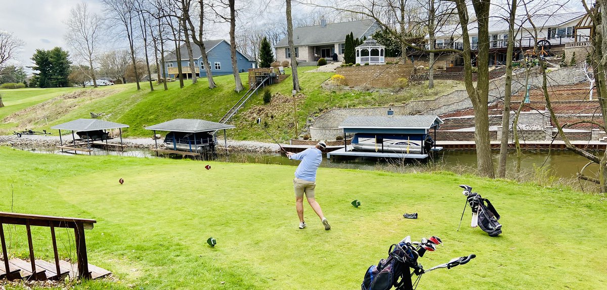TippyCCGolf's tweet photo. We are Staying safe, maintaining the course and keeping busy. It is great being able to provide an activity to promote physical and mental health during these trying times. https://t.co/AEFgbXic3l