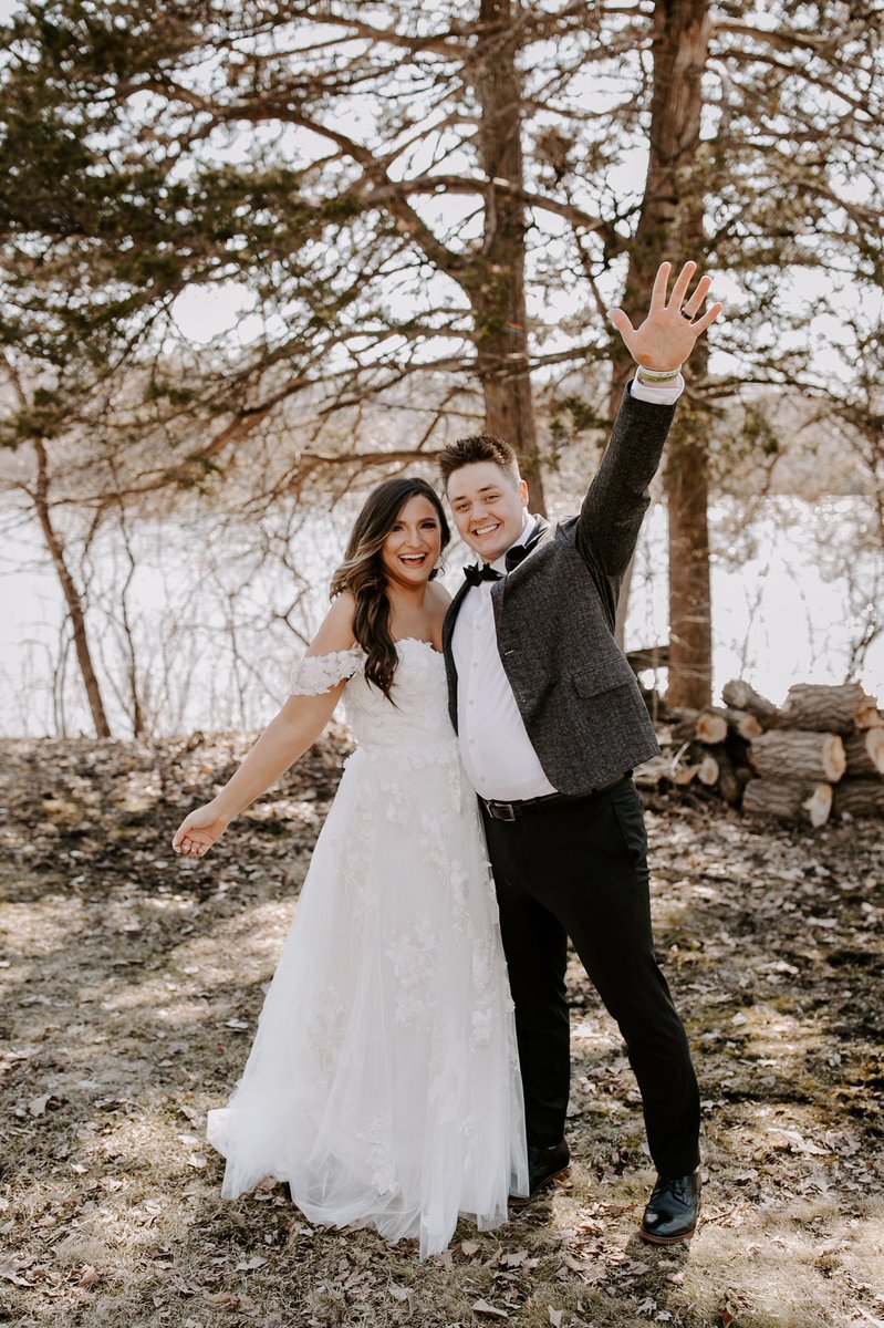 #BuschWeddingGift #sweepstakes 

We were supposed to get married in front of 250 of our closest friends and family, instead we did it in my parents backyard.

Looking forward to celebrating in October with lots of Busch Light and our families and friends.