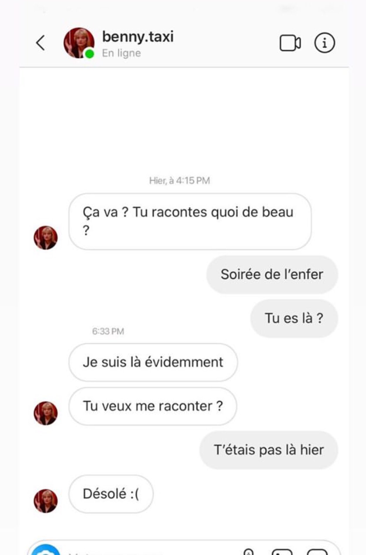 Skam France Lola Amp Benny S Chat Skamfrance B Of Course I M Here Do You Want To Talk About It L You Weren T Here Yesterday B Sorry T Co Rbym5su5u0