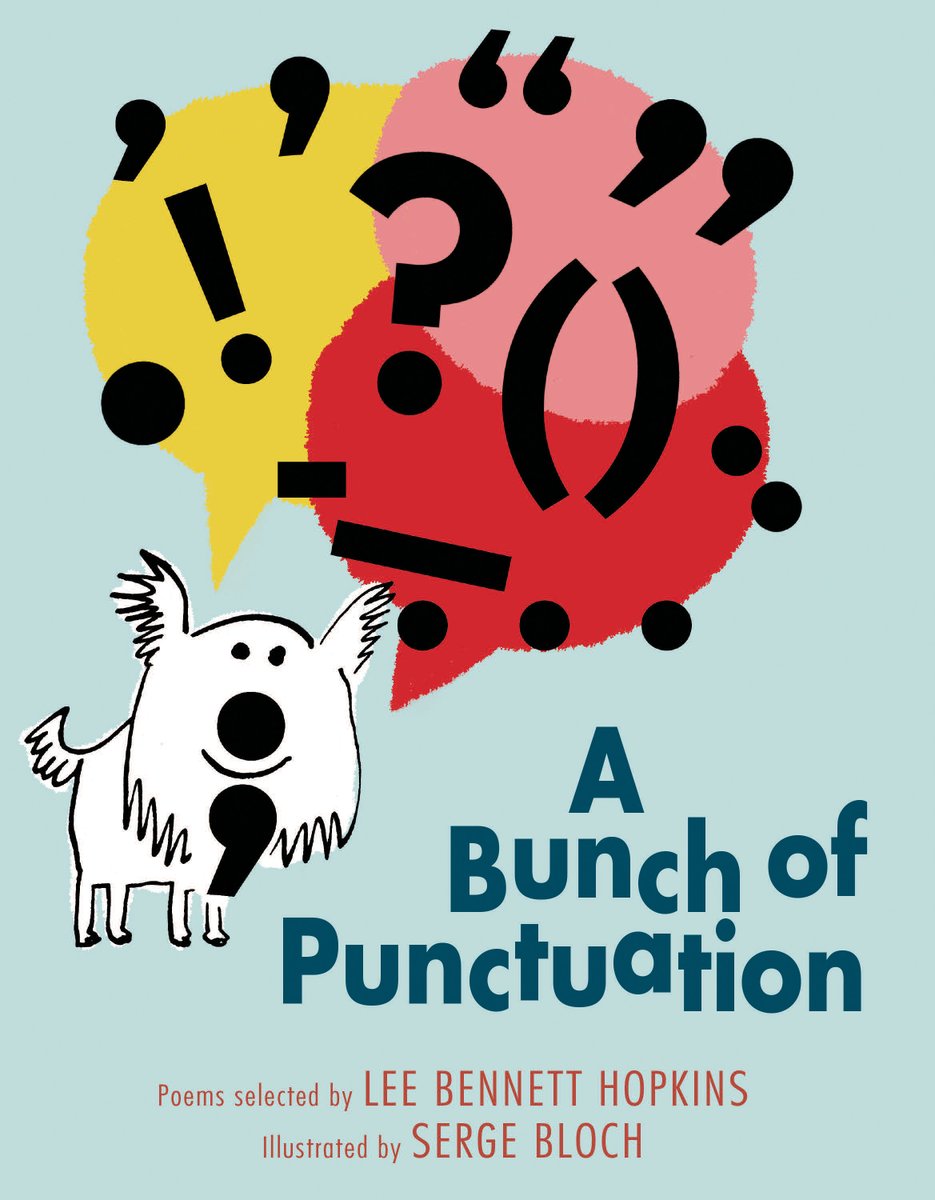 Who says grammar can't be fun? Prove them wrong with A BUNCH OF PUNCTUATION, a quirky poetry collection that is the perfect introduction to grammar for kids—and adults‼️#nationalpoetrymonth #kidlitquarantine