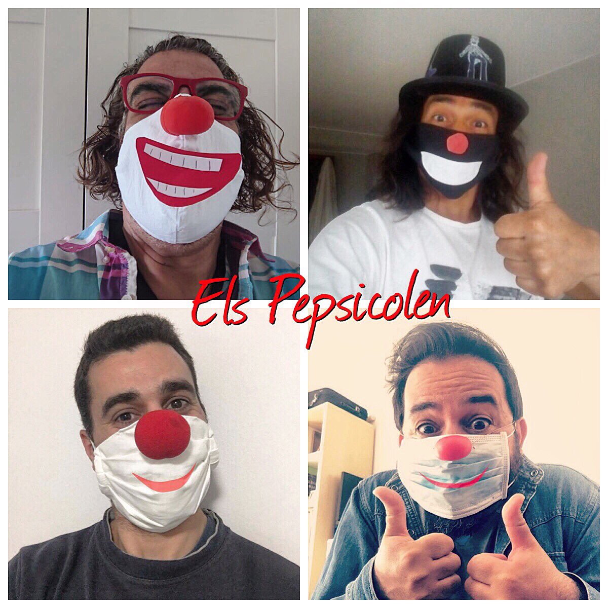 El virus ens ha esborrat el somriure, no perquè no hi sigui, sinó perquè no es veu.
A Pallassos Sense Fronteres portem anys buscant SOMRIURES impossibles i sabem que són un gran antídot.
Pinta’n un a la teva mascareta i comparteix-lo.
Contagia el #somriurevirus #psfcwb <a href="/psfcwb/">PallassosSenseFronteres</a>