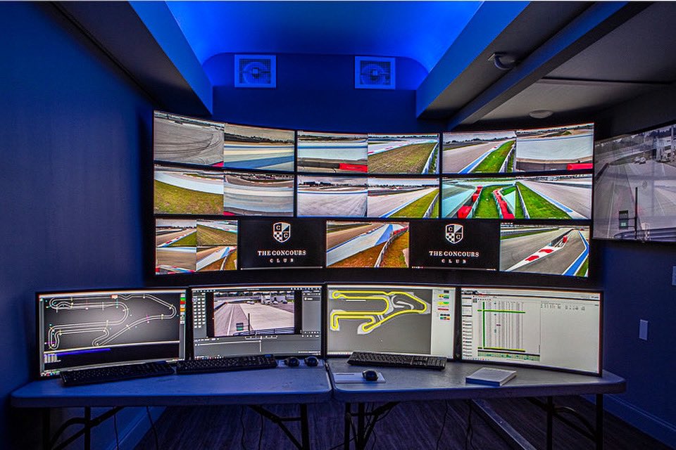 Multiple strands of fiber-optic cable all converge in the Circuit Control Center where they bring data to and from the cameras, timing loops and electronic flags. The systems are now completely interconnected and managed by the vastly-experienced <a href="/RaceTrackEngrng/">RaceTrackEngineering</a> team.