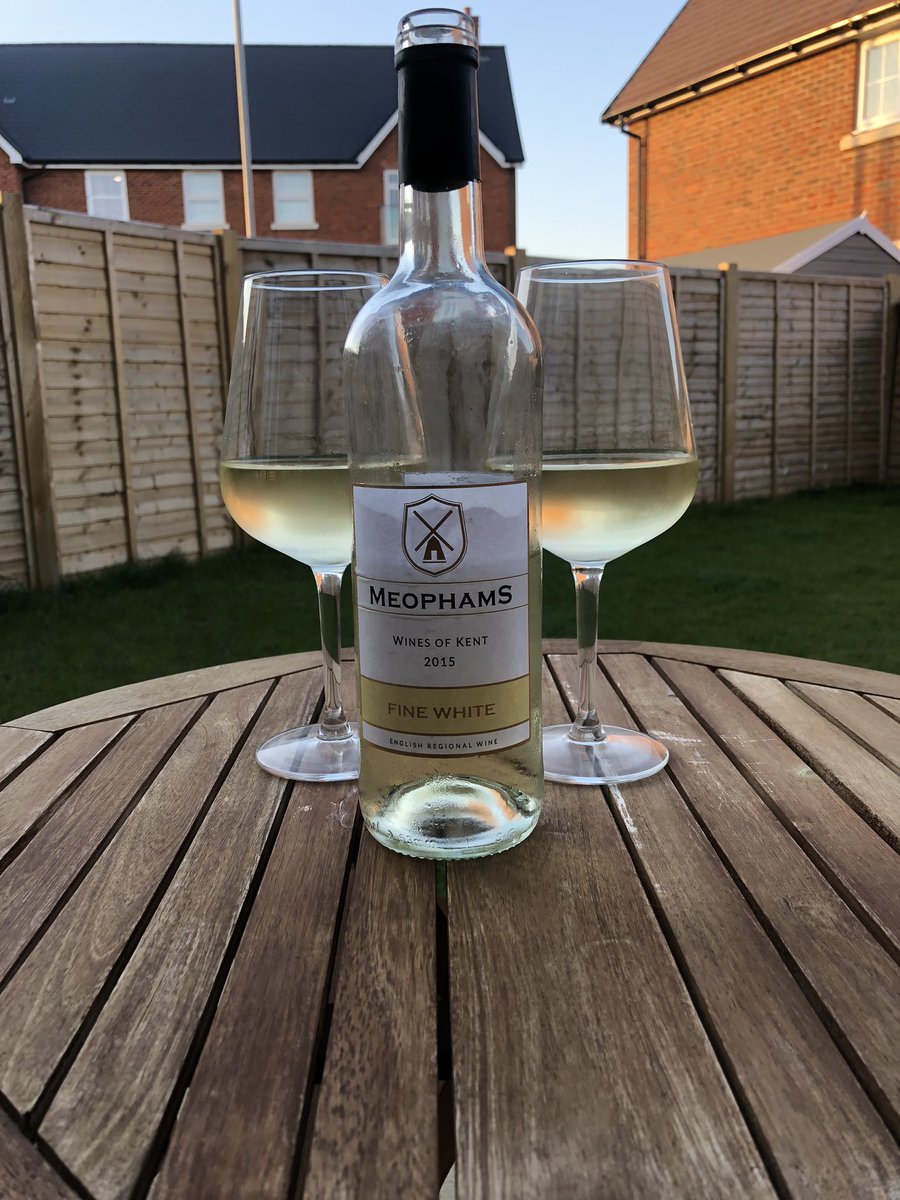 DanNorton84's tweet photo. No better way to celebrate a birthday than with a bottle of this in the garden from @Meophams https://t.co/6BmPlwHEok