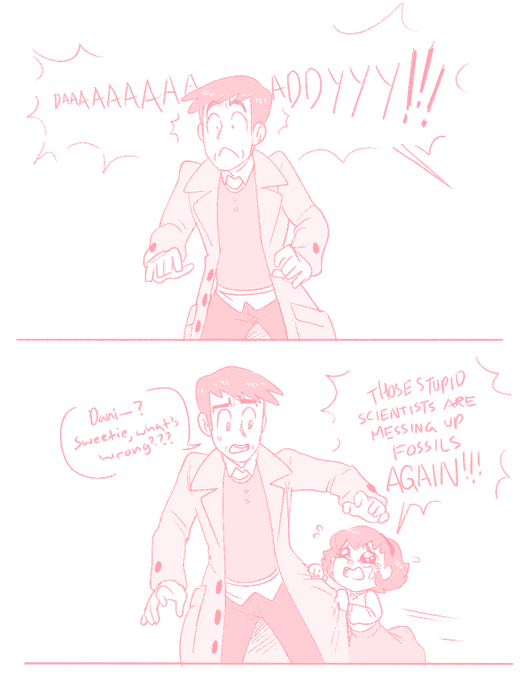 You've upset the baby! 
