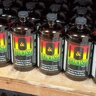 Place your orders online today. iandibrewing.com (32 oz grunts)