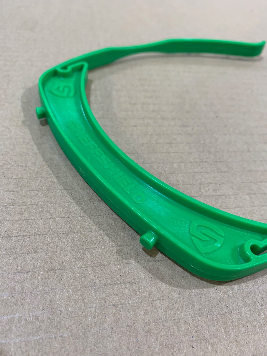 An idea and a desire to do something started 2 weeks ago, today it resulted in injection moulded parts for #PPE face shields being produced and <a href="/sheffshield/">SheffShield</a> being created.  It's amazing what is possible and how #SMEs can also respond.  Stepping up to help #OurNHS