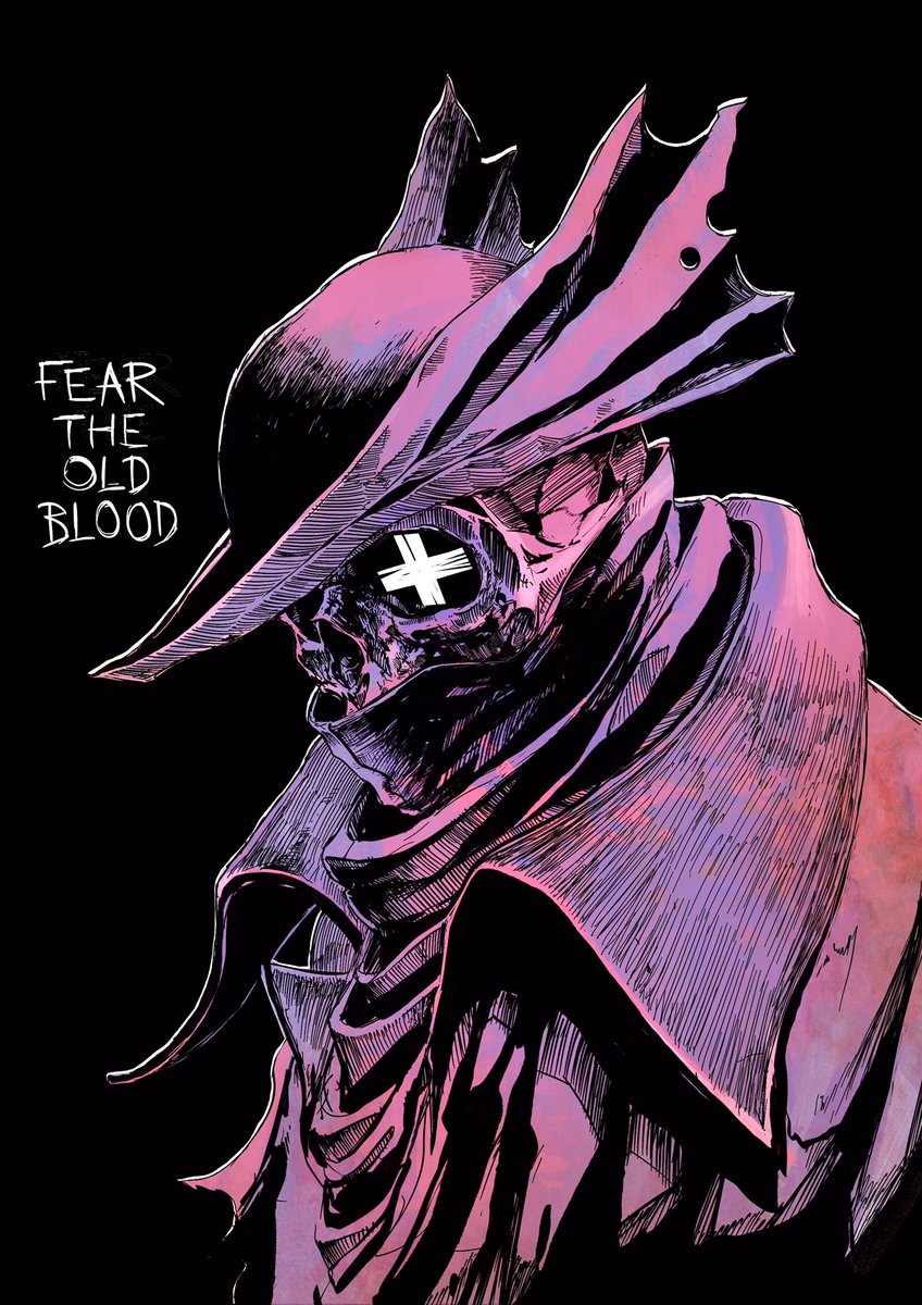 massiveface's tweet photo. Bloodborne prints still available at https://t.co/6GXOARDtNw https://t.co/9mFBGgpID5