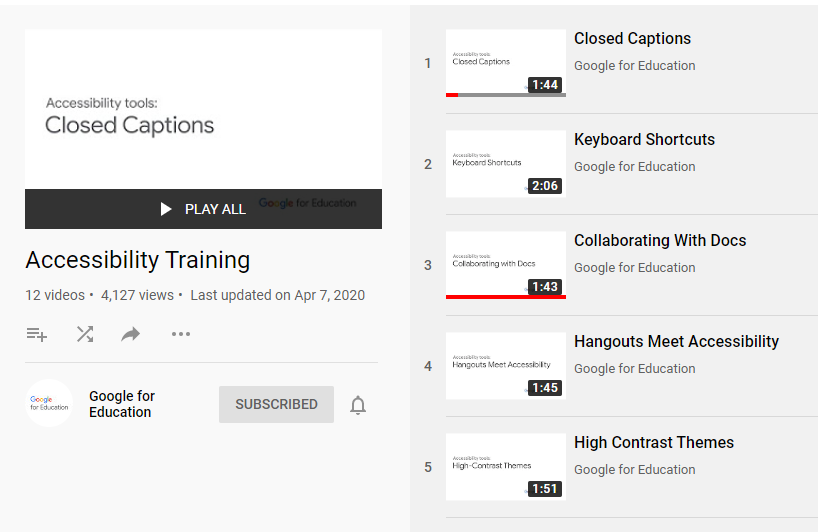 MrJoeCleary's tweet photo. Hey @HoltPublicSch colleagues, are you looking to make your G-Suite more accessible to your students? Here's some help videos to get you started:  https://t.co/hWA9k1YxZ7 https://t.co/Z2aGLKmRHf