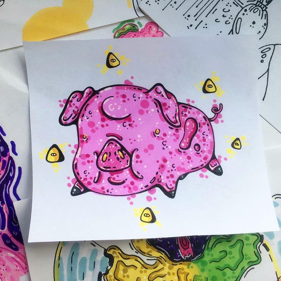 FrankVika's tweet photo. @_AlexHirsch 
Do you like it? 😌
#GravityFalls #Waddles https://t.co/zfYPCa246j