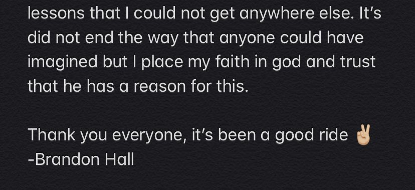 Brandon Hall tweet media